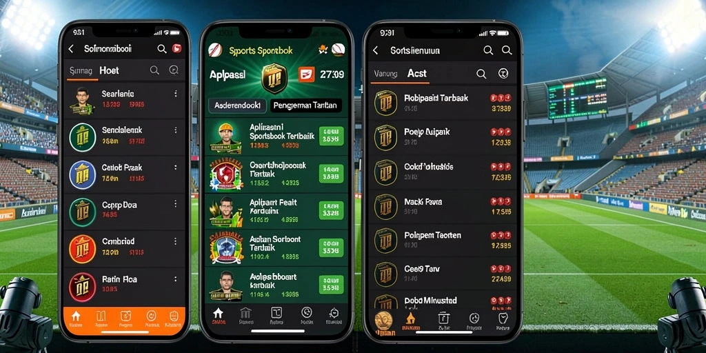 Tampilan gameplay Sportsbook yang menarik dan interaktif.