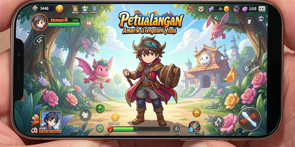Gameplay menarik dari game Anime 3446 yang penuh aksi.