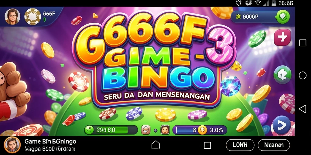 Screenshot gameplay Bingo 666F yang menampilkan suasana seru.