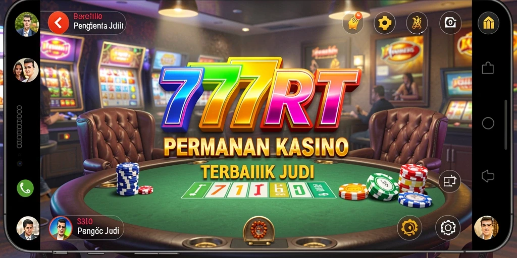 Tampilan gameplay 777RT yang menakjubkan dan menarik untuk penggemar Kasino.