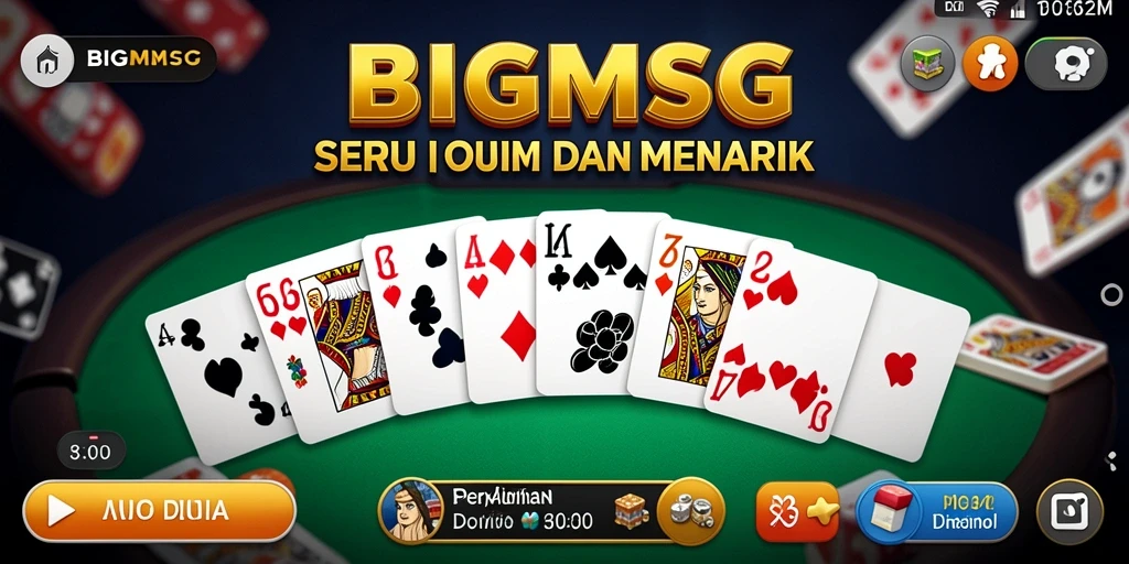 Tampilan gameplay seru dengan visual menarik dari BIGMSG.
