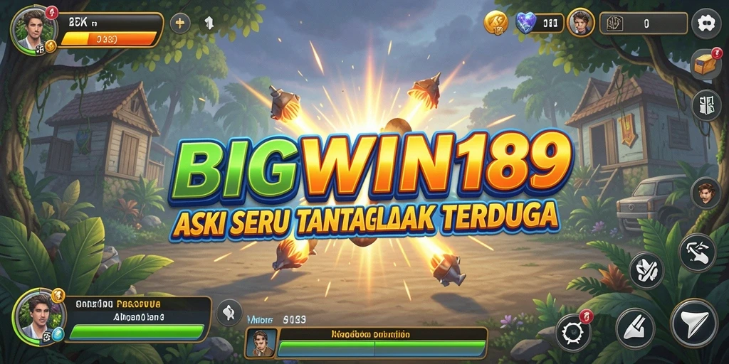Screenshot menampilkan aksi intens dari gameplay BIGWIN189.