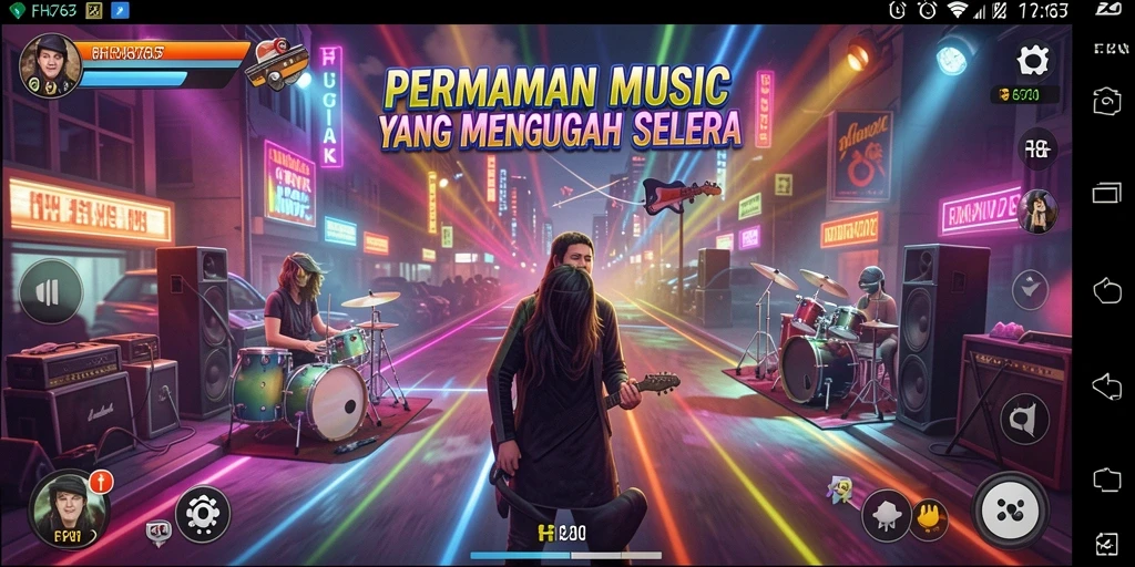 Tampilan utama FH6767 menampilkan gameplay interaktif yang menarik.