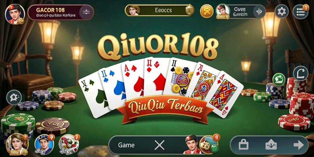 Tampilan gameplay QiuQiu yang menarik di GACOR108.