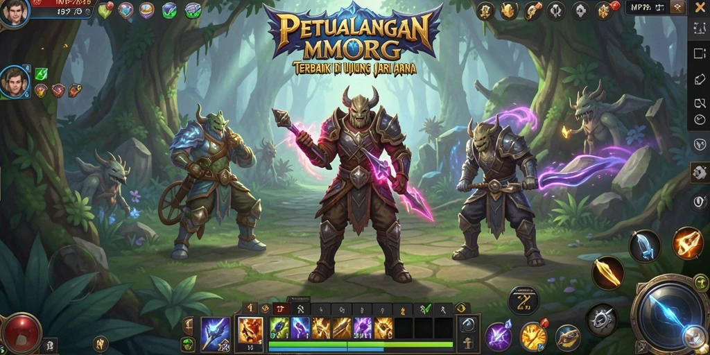 Screenshot permainan MVP789 dengan aksi seru di dungeon.