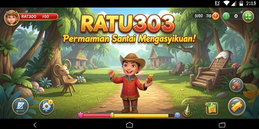 Screenshot utama RATU303 menampilkan gameplay yang seru dan menghibur.
