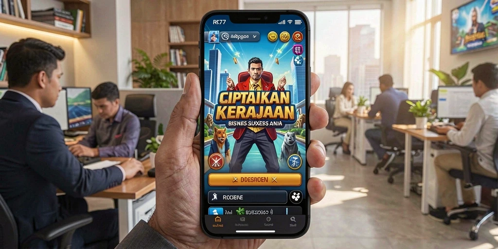 Tampilan menarik dari gameplay Tycoon RK77 yang penuh strategi.