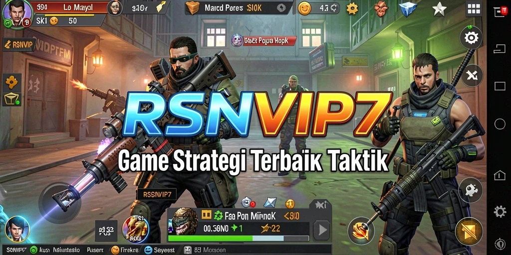 Tangkapan layar gameplay menampilkan taktik yang mendalam dan pertarungan epik.