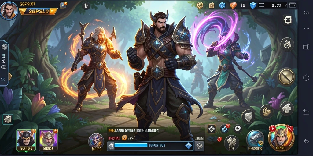 Tangkapan layar dari gameplay SGPSLOT yang menampilkan petualangan seru.