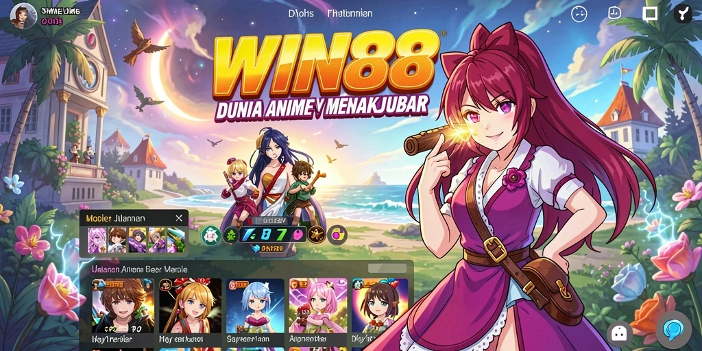 Tampilan gameplay seru dan interaktif dari WIN88.